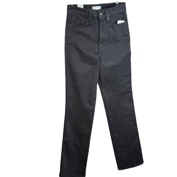 Good American Black size 30 Good American Good Curve Straight Jeans Black - Picture 7 of 8